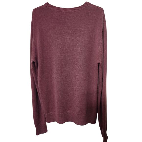 Todd‎ Snyder Cashmere Crewneck Sweater Small Maroon Red - Picture 7 of 9